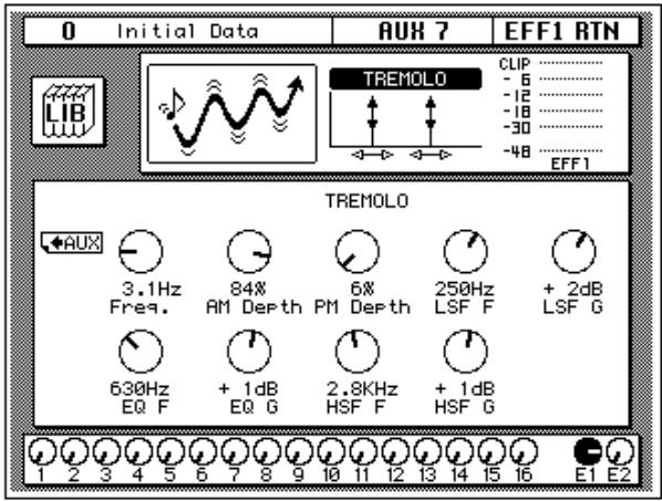 YAMAHA 02R1 - Use the CURSOR buttons to select the LIB icon and press the (ENTER) button. - 1