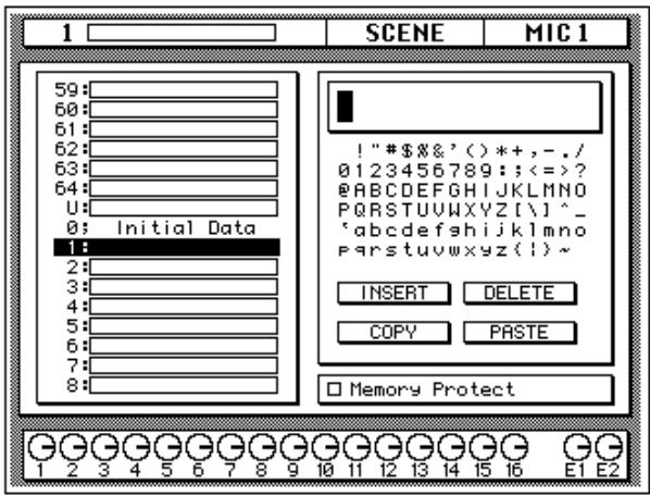 YAMAHA 02R1 - Press the (SCENE MEMORY) button. - 2