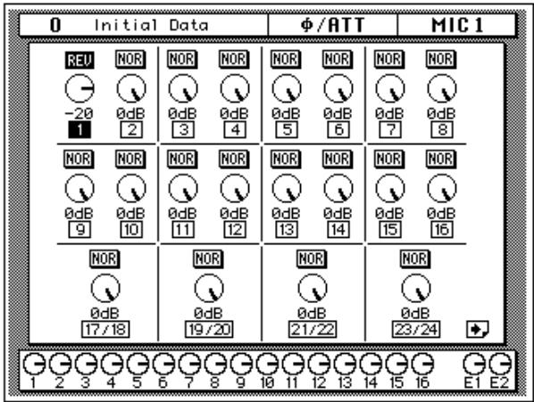 YAMAHA 02R1 - / ATT Display Function - 2