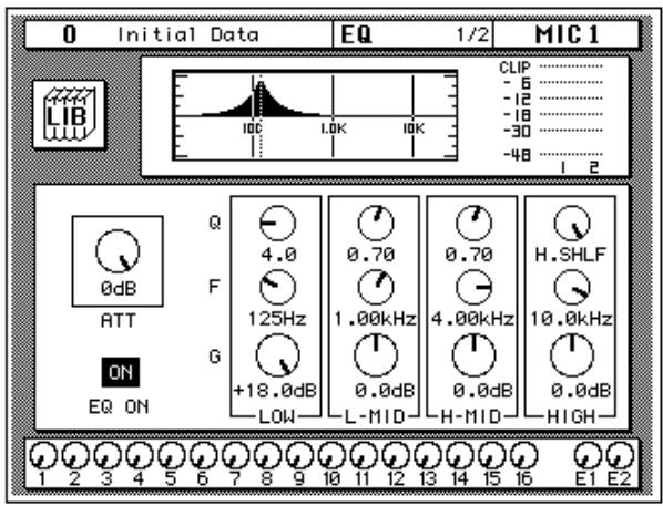 YAMAHA 02RV2 - Setting the Bandwidth - 1