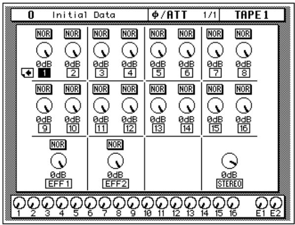 YAMAHA 02RV2 - Phase &amp; Attenuation Pages - 2