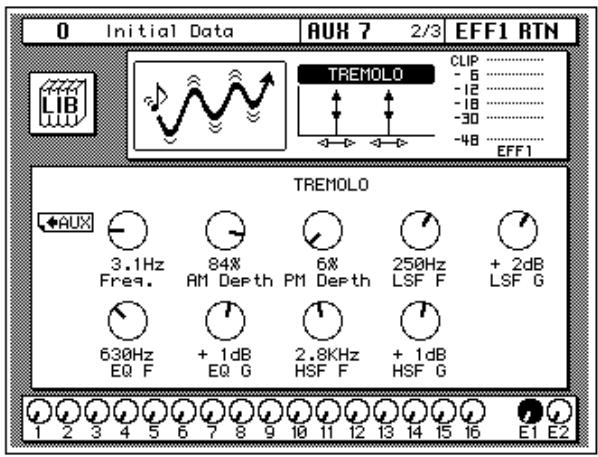 YAMAHA 02RV2 - Use the CURSOR buttons to select the LIB icon and press the (ENTER) button. - 1