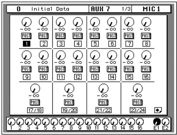 YAMAHA 02RV2 - Setting the Send Levels - 2