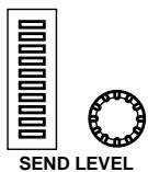 YAMAHA 02RV2 - To change the aux send from post to pre fader, press the (ENTER) button. - 1