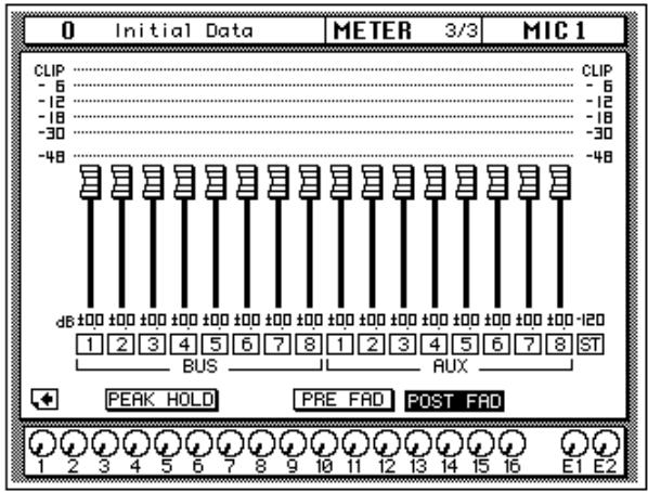 YAMAHA 02RV2 - Setting the Bus Out and Aux Send Levels - 1