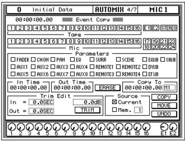 YAMAHA 02RV2 - Erasing Events - 2