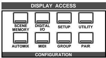 YAMAHA 02RV2 - DISPLAY ACCESS Buttons - 1