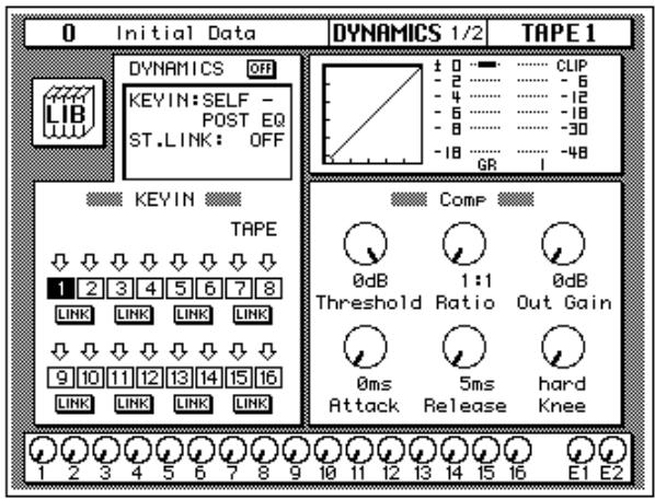 YAMAHA 02RV2 - DYNAMICS Display Function - 2