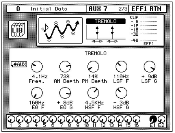 YAMAHA 02RV2 - Select the various parameters with the CURSOR buttons, and adjust the value with the encoder wheel. - 1