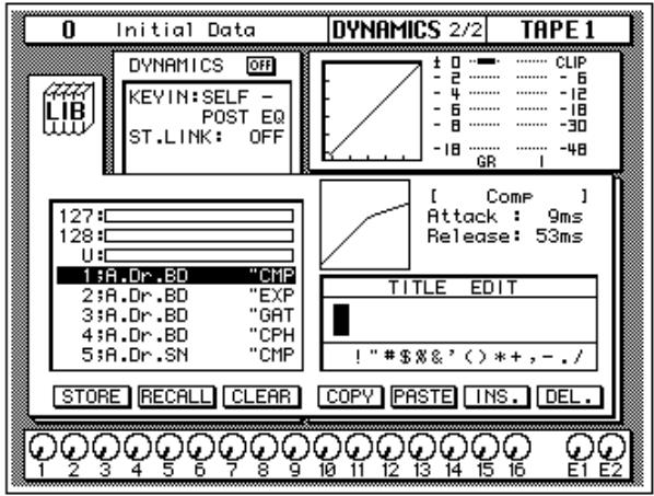 YAMAHA 02RV2 - Recalling Dynamics Programs - 2