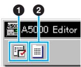 YAMAHA A5000 EDITOR - The Toolbar (Edit Window) - 1