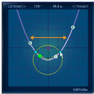 YAMAHA AUTODOPPLER - Curve Orientation - 1