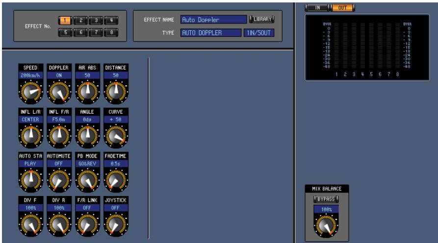 YAMAHA AUTODOPPLER - Editing Parameters in Studio Manager - 1