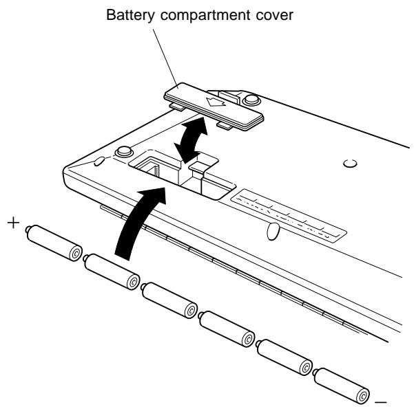 YAMAHA CBXK1 - Using Batteries - 1