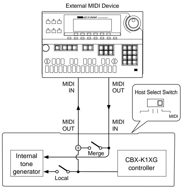 YAMAHA CBXK1XG - MIDI Devices - 1