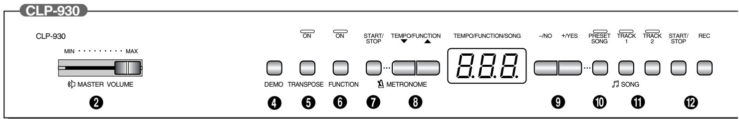 YAMAHA CLP-950 - Clavinova Home Page: - 1