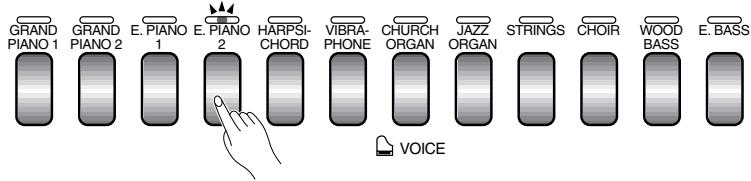 YAMAHA CLP-950 - Select a Voice - 2