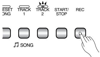 YAMAHA CLP-950 - Select the Record Track - 4