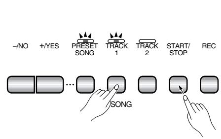 YAMAHA CLP-950 - Preset Song Part Cancel - 3