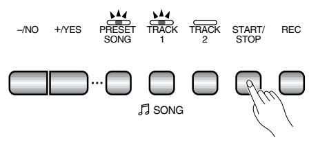 YAMAHA CLP-950 - Preset Song Part Cancel - 2