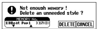 YAMAHA CVP-98 - - Style File Load Related Messages - 1