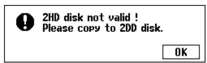 YAMAHA CVP-98 - - Recorded Data Conversion Related Messages - 1
