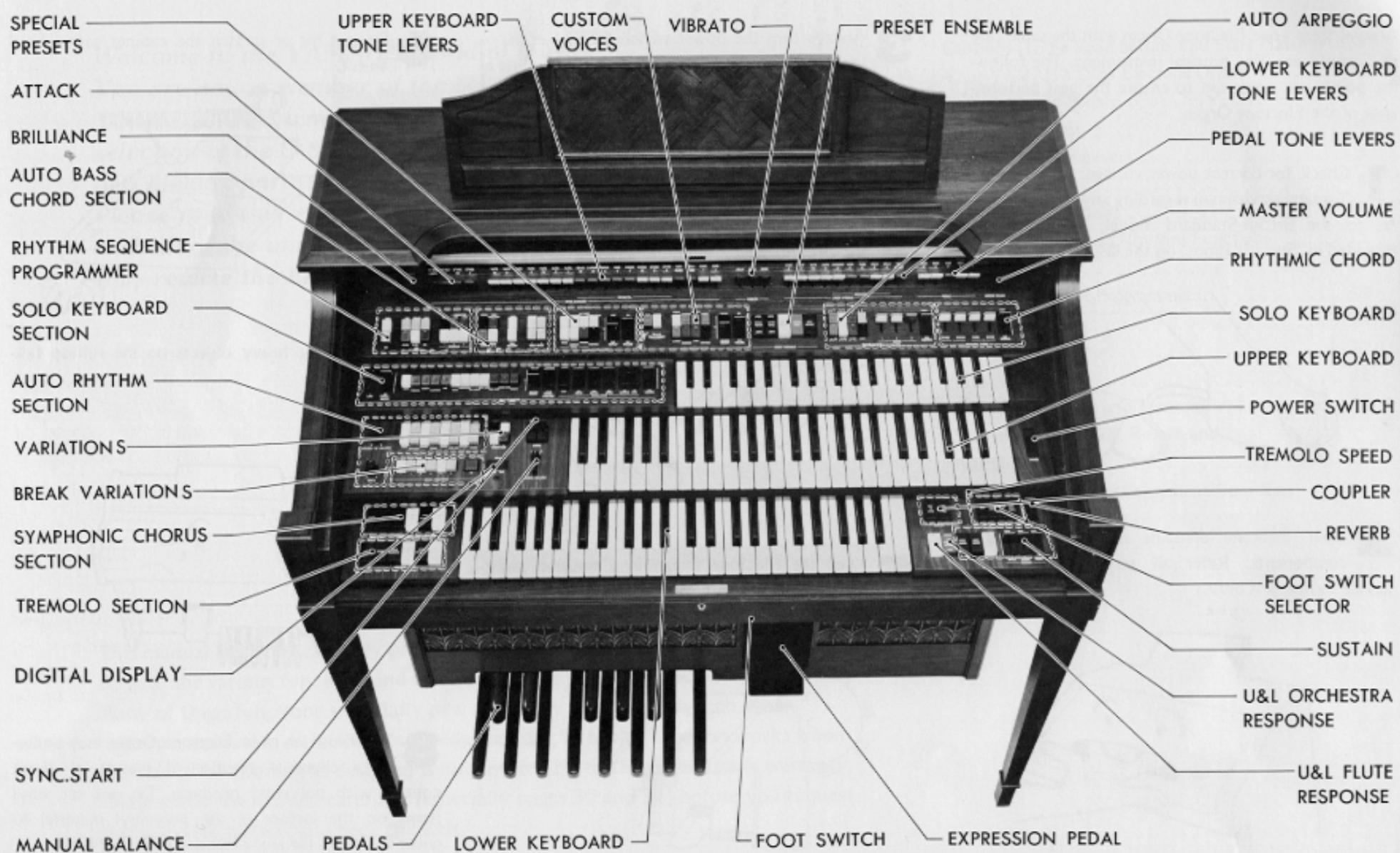 YAMAHA D85 - Your YAMAHA D-85 Electone Organ - 1