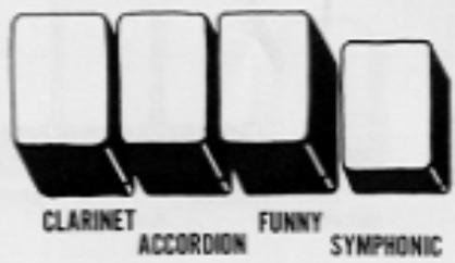 YAMAHA D85 - Tone colors for setting - 2