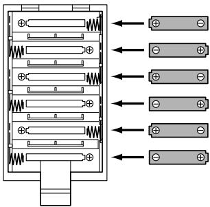 YAMAHA DD35 - Using Batteries - 2