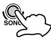 YAMAHA DD35 - Press the [SONG] button. - 1