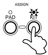 YAMAHA DD50 - Assigning a Drum Kit to the Pads and Pedals - 1