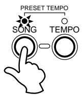 YAMAHA DD50 - Selecting a SONG - 1