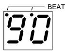 YAMAHA DD50 - - About the Beat Indicator - 1