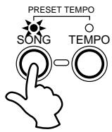 YAMAHA DD50 - Set the Tempo - 1