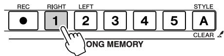 YAMAHA DGX-205 - Track Clear - Deleting a Specified Track From a User Song - 1