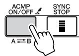 YAMAHA DGX-205 - A-B Repeat - 2