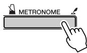 YAMAHA DGX-205 - The Metronome - 4