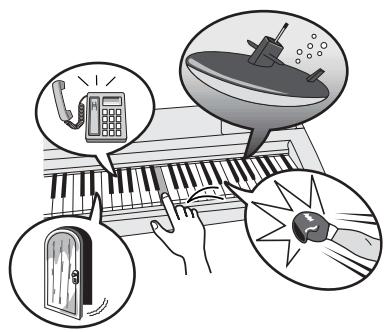 YAMAHA DGX-205 - Sound Effects - 1