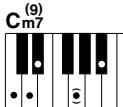 YAMAHA DGX-205 - Standard Chords. - 17