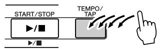 YAMAHA DGX-205 - Tap Start - 1