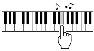 YAMAHA DGX-205 - Pitch Bend (DGX-205/203 only) - 2