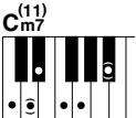YAMAHA DGX-205 - Standard Chords. - 18