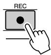 YAMAHA DGX-205 - Stop recording by pressing the [START/STOP] or [REC] button. - 2