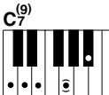 YAMAHA DGX-205 - Standard Chords. - 28