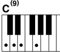 YAMAHA DGX-205 - Standard Chords. - 2
