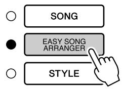 YAMAHA DGX-220 - Press the [EASY SONG ARRANGER] button. The style number and name will be displayed. You can - 1