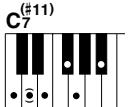 YAMAHA DGX-220 - Standard Chords - 29