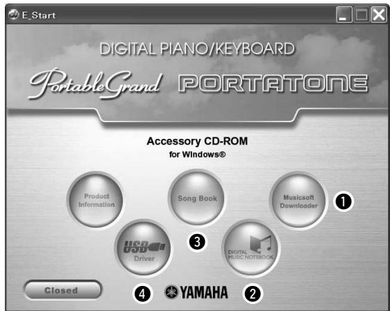 YAMAHA DGX-220 - CD-ROM Contents - 1