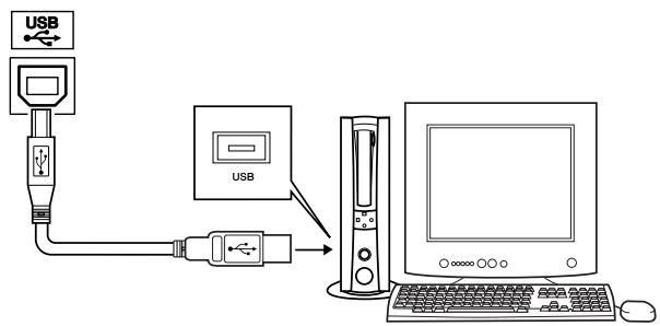 YAMAHA DGX-220 - Connecting to a Computer (USB Terminal) - 1