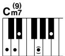 YAMAHA DGX-220 - Standard Chords - 17